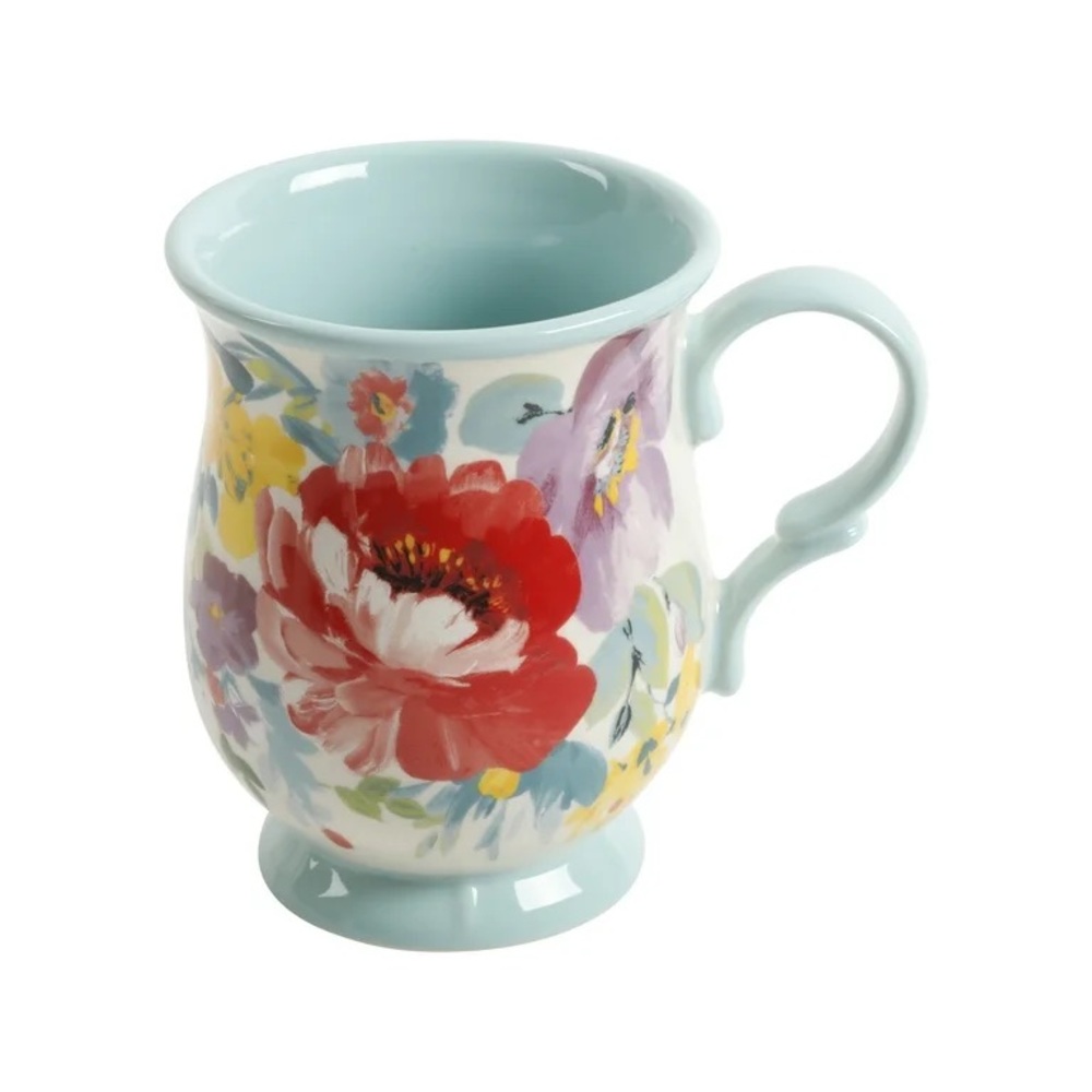 2 Left 🌺 New Pioneer Woman (1) Sweet Romance Blossom Mug, 17-Ounces, Large - Picture 6 of 9